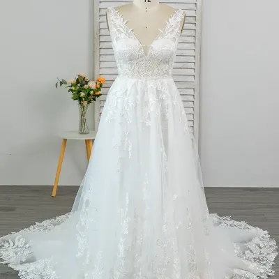 Robe princesse dentelle