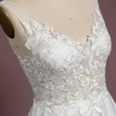Création corsage dentelle 
