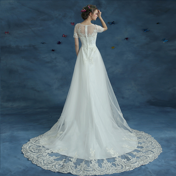 2015 sexy dos ouvert dentelle romantique de mari eacute 2