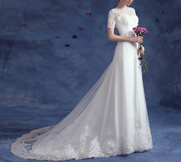 2016 sexy dos ouvert dentelle romantique robe de mariee sirene train robes femmes plus la taille