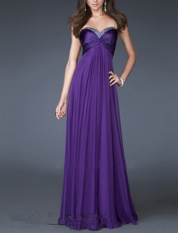 Abendkleider robe de soiree livraison gratuite manches robe de festa violet bleu en mousseline de soie