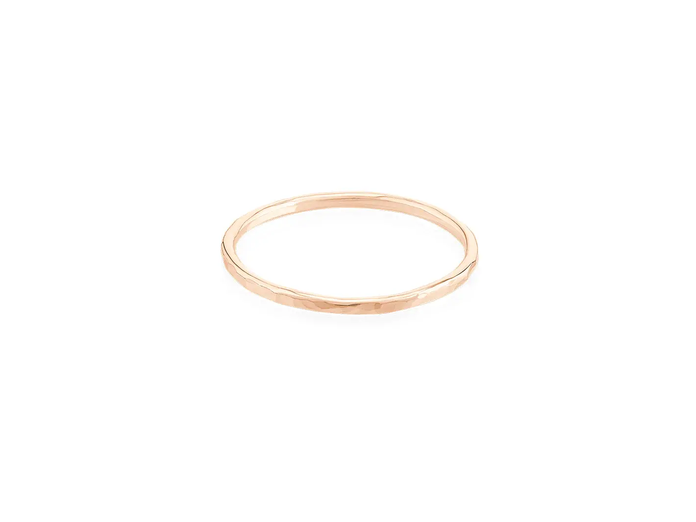 Bague martelee fine suisse or web