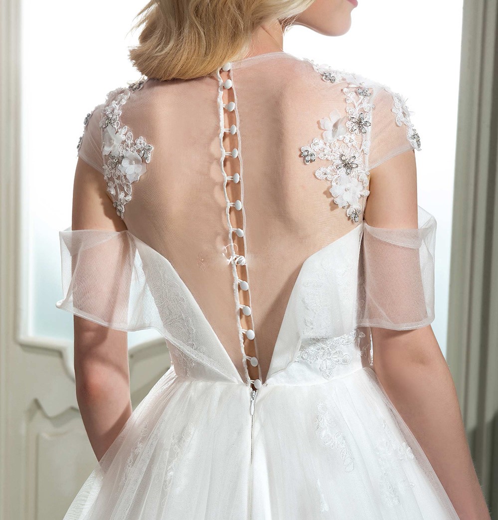 Dressv ivoire appliques perl eacute 2
