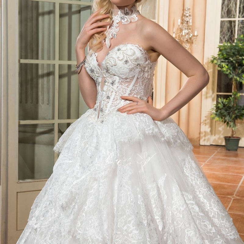 Dressv vintage ivoire bal robe de mari eacute 2