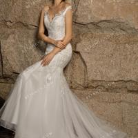 Elegant and romantic wholesale designer mermaid wedding gown 2