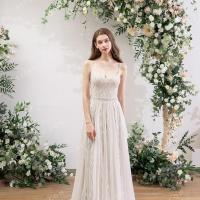 Geometry lace bohemian wedding dress 1