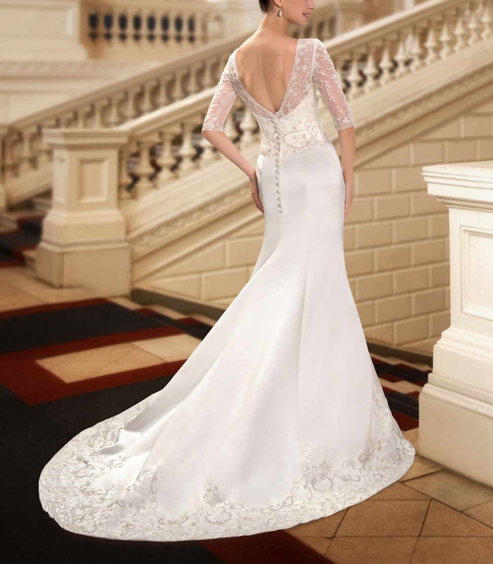 Gracieux robes de mari eacute