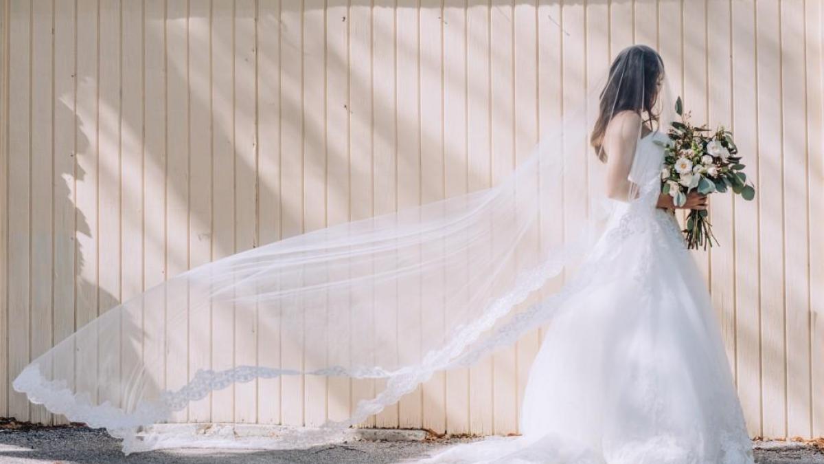 L'histoire du voile de la mariée