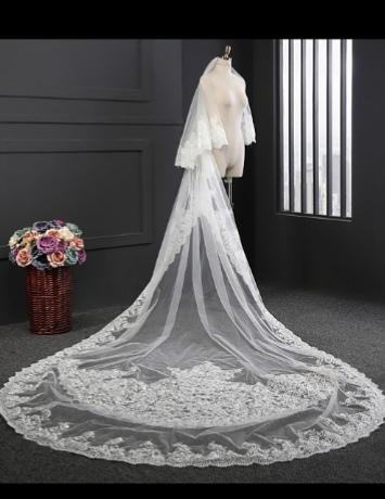 Vente de voile pour mariée en ligne