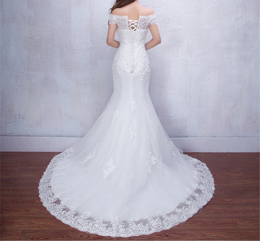 Plus la taille livraison gratuite robe de mariage dentelle sir egrave