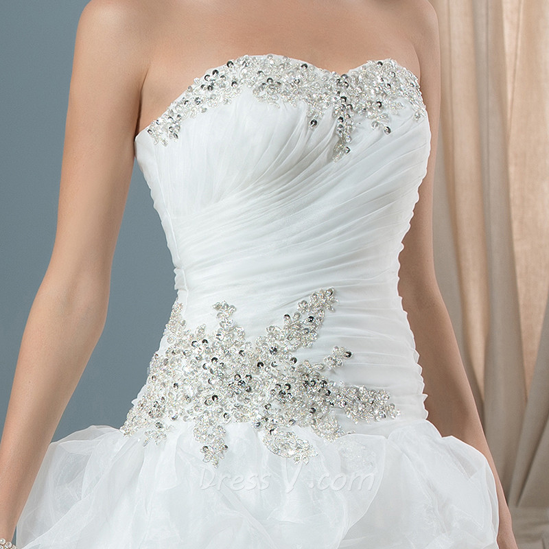 Real photo robe de bal robes de mari eacute 1