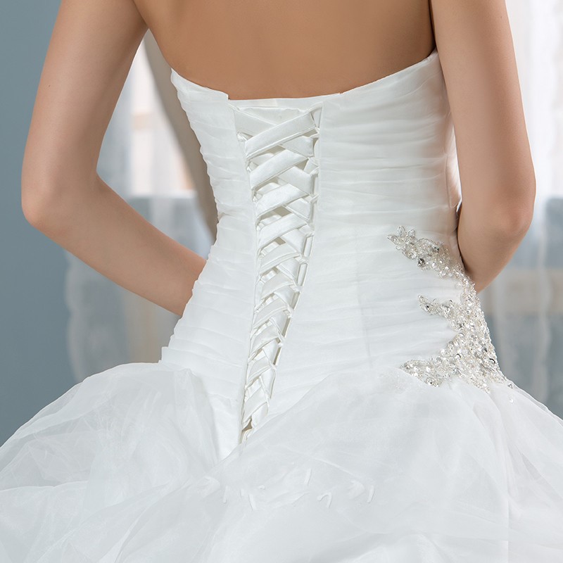 Real photo robe de bal robes de mari eacute 2